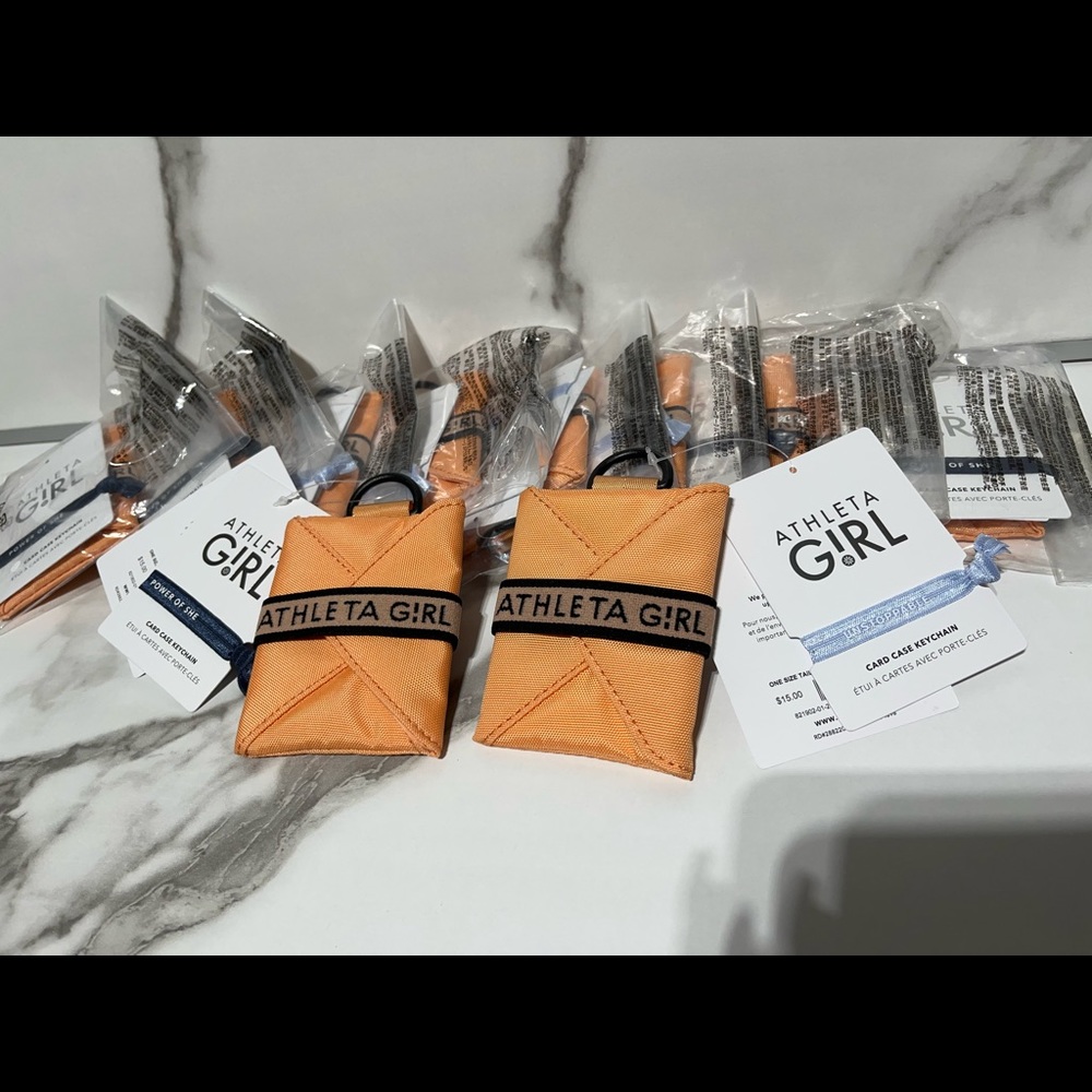 Lot of 10 CardHolders Wallet Athleta Girl Gift Party Favor